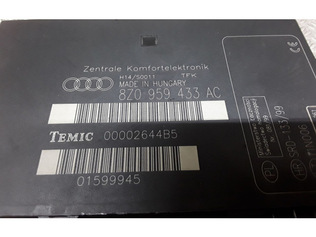 Блок комфорта 8Z0959433AC Audi A2