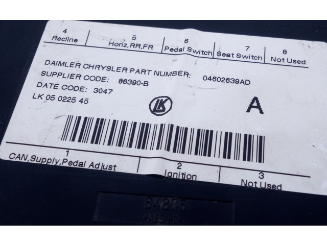 Блок управления 04602639AD, E3-B6-27-5 Jeep Cherokee