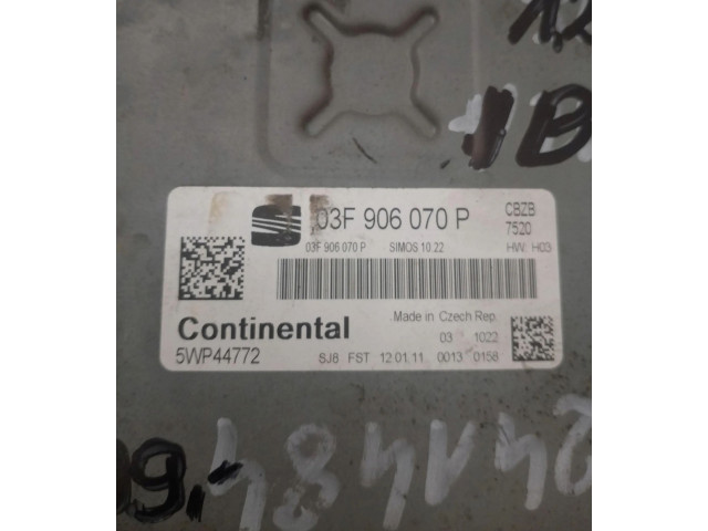 Блок управления двигателем Блок управления 03F906070P Seat Ibiza I (021A)