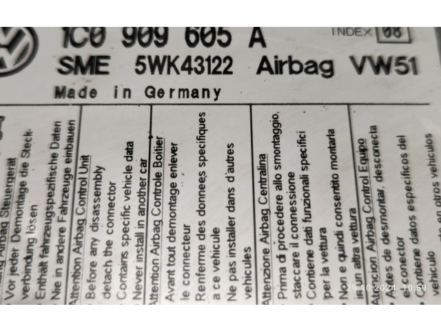 Блок подушек безопасности 1C0909605A Volkswagen Transporter - Caravelle T5