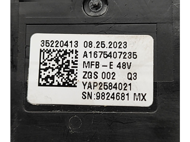 Pojistková skříňka A1675407235 Mercedes-Benz GLE W167 2024