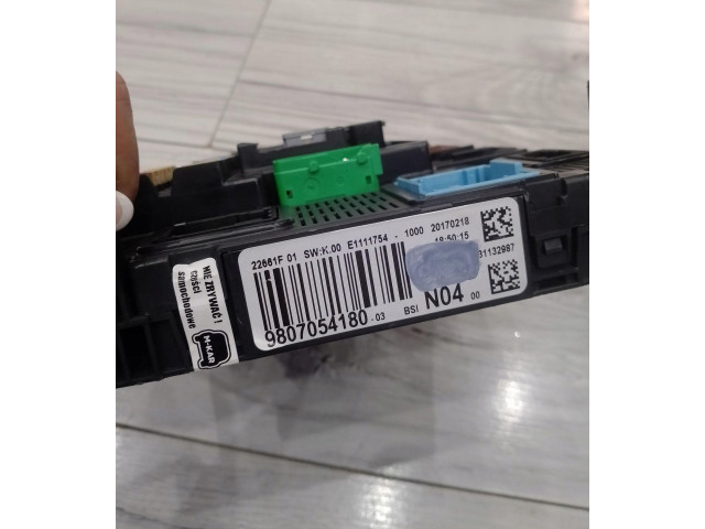 Блок управления климат-контролем 9807054180   Peugeot 308