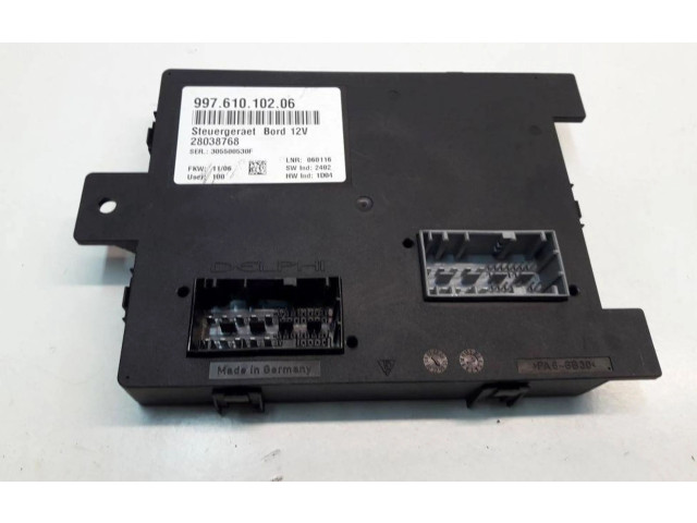 Блок комфорта 99761010206, 28038768 Porsche Boxster 987