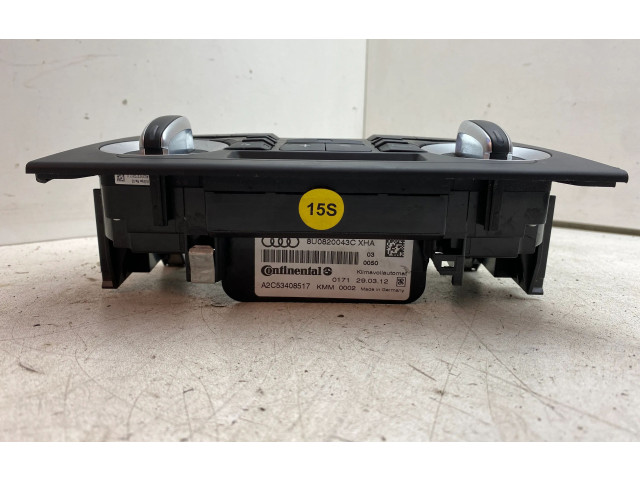 Блок управления климат-контролем 8U0820043C Audi Q3 8U