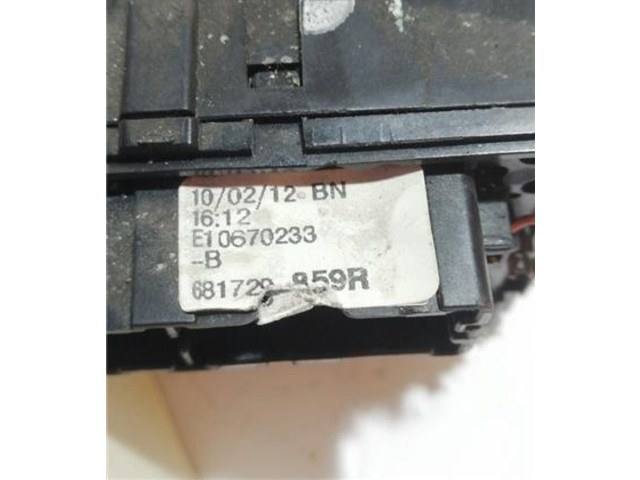 Переключатель дворников 681729859R, 681729859R Dacia Lodgy