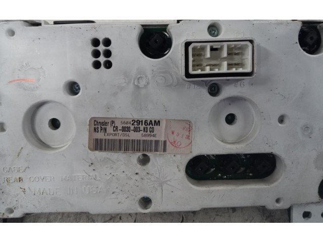 Панель приборов CR0030003K0C0, CR0030003K0C0 Jeep Grand Cherokee (WJ)