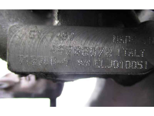  Турбина Fiat Marea  46786079, 7127661   для двигателя 186A6000      