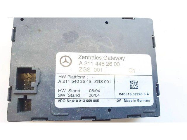 Блок управления a2114452600, a2115403545   Mercedes-Benz E W211