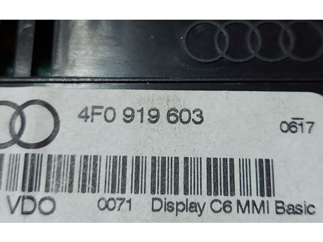 Дисплей 4F0919603 Audi A6 S6 C6 4F