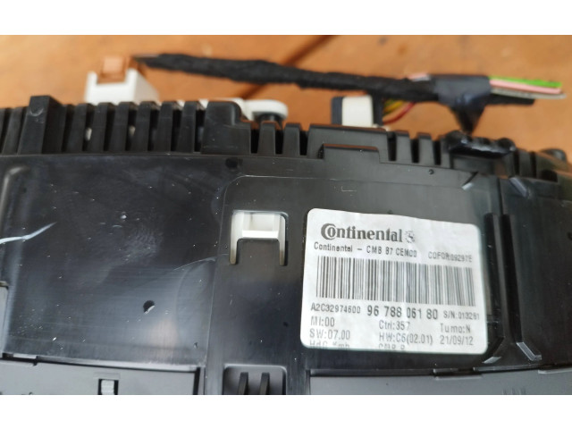 Панель приборов 9678806180 Citroen DS4