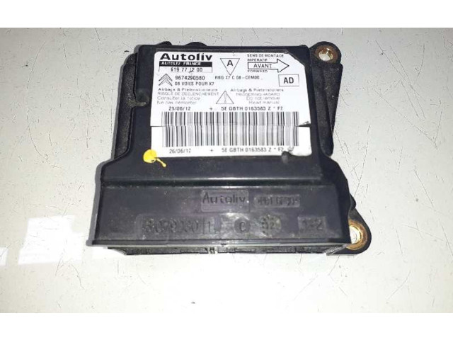 Блок подушек безопасности 9803844280, 9674290580 Citroen C5