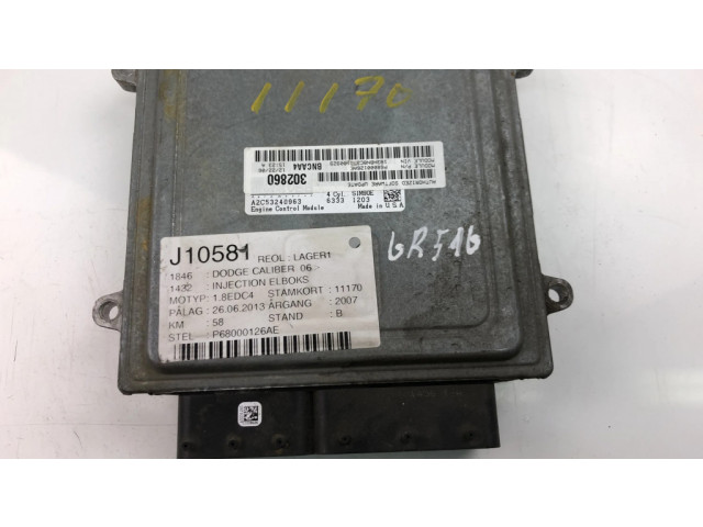 Řídící jednotka P68000126AE Dodge Caliber 2009