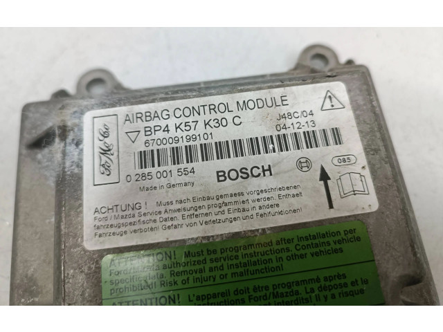 Блок подушек безопасности BP4K57K30C, 0285001554 Mazda 3 I