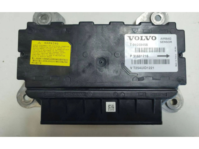 Блок управления надувных подушек 31681216, T01058458   Volvo XC60