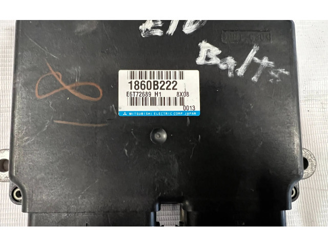 Блок управления двигателя 1860B222, E6T72689 Mitsubishi Lancer Evolution