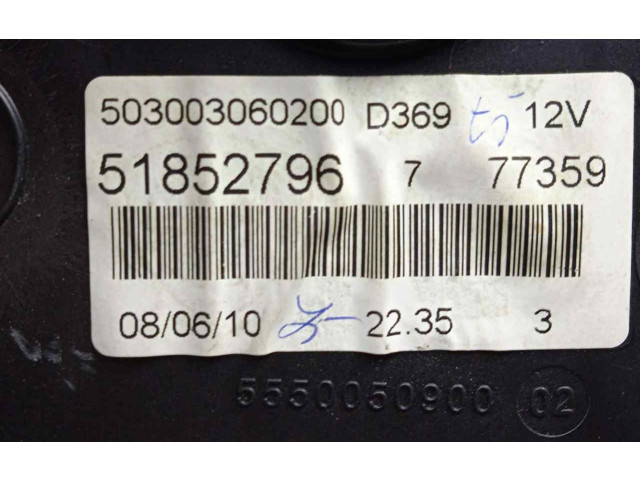 Přístrojová deska Fiat Punto Evo 2010