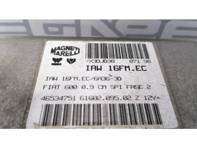 Řídící jednotka IAW16FM.EC Fiat Seicento/600