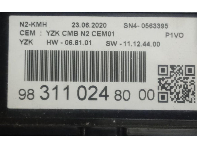 Панель приборов 9831102480 Opel Combo D