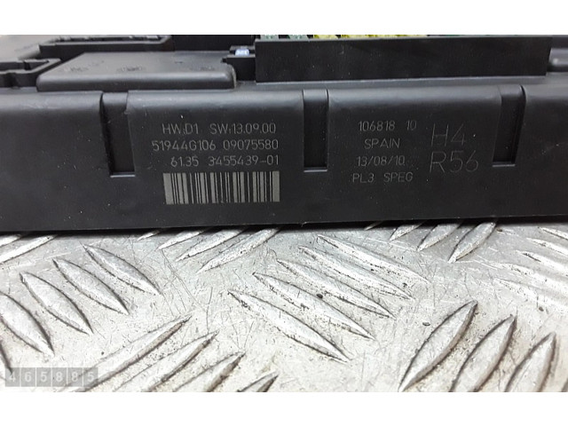 Блок предохранителей 6135345543901 Mini Cooper Coupe R58