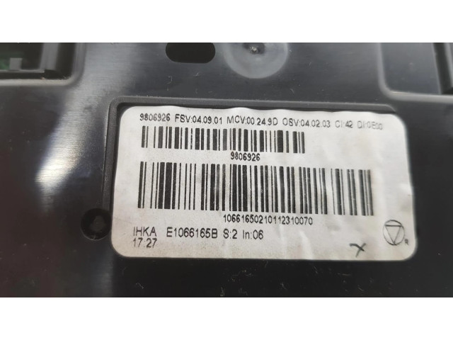 Блок управления климат-контролем 64113457397 Mini Cooper Countryman R60