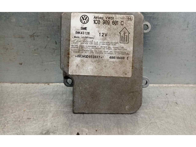 Блок подушек безопасности 1C0909601C, 5WK43126 Skoda Fabia Mk1 (6Y)