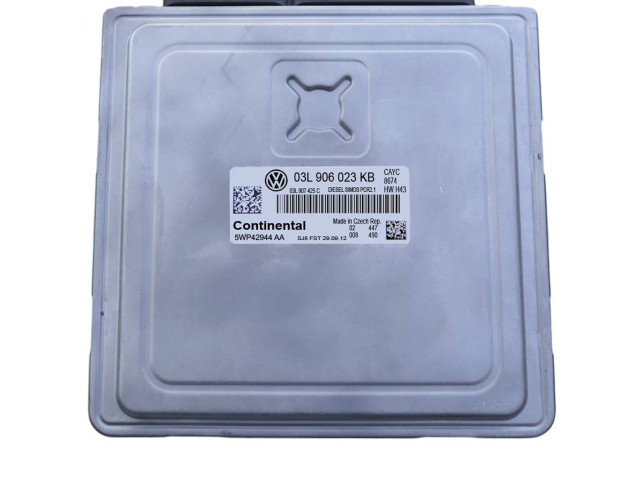 Řídící jednotka 03L906023KB, 5WP42944AA Volkswagen Beetle A5 2015
