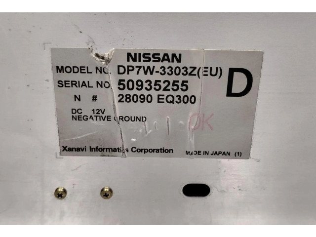 Дисплей    DP7W3303Z   Nissan Murano Z50