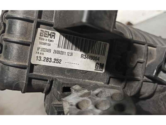 Интеркулер 13283252, R3449004 Opel Meriva B