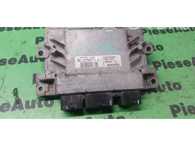 Блок управления двигателем Блок управления 8201076690, S120200117A. Renault Twingo II