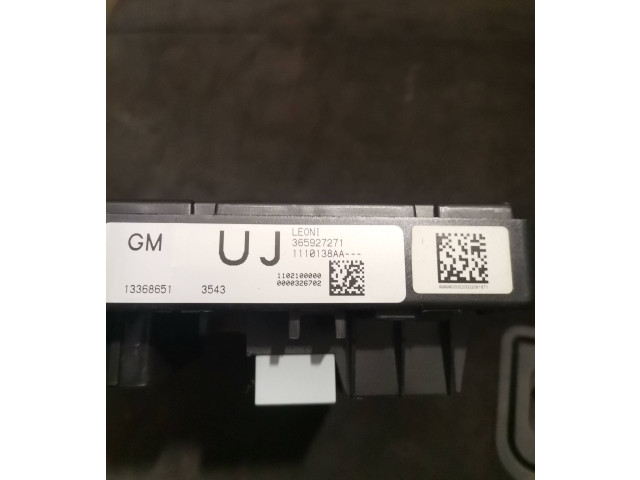 Pojistková skříňka 365927271, 0000326702 Opel Zafira C 2013