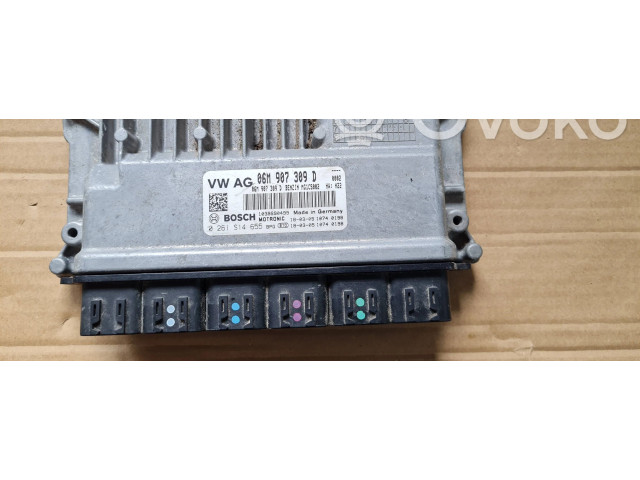 Блок управления двигателя 06M907309D, 0261S14655   Audi Q5 SQ5