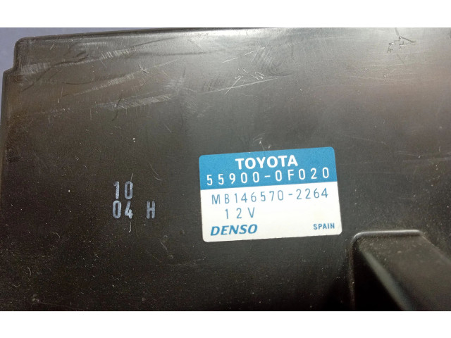 Блок управления климат-контролем 55900-0F020, 55900-0F020 Toyota Corolla Verso E121