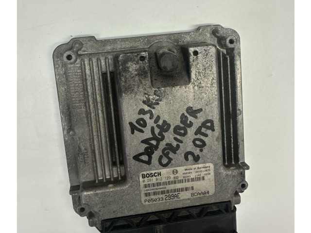 Řídící jednotka 0281012129, 0281012129 Dodge Caliber 2008