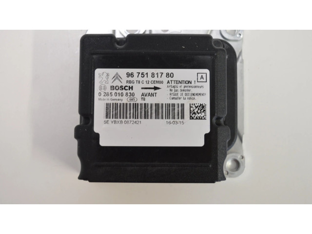 Блок подушек безопасности 9675181780   Peugeot 5008