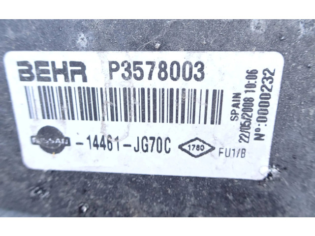 Интеркулер  14461JG70C, P3578003   Nissan X-Trail T31 
