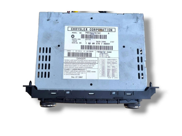 Радио/ проигрыватель CD/DVD / навигация P05091509AH Jeep Patriot