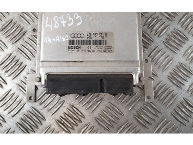 Блок управления двигателя 4D0907551M   Audi A8 S8 D2 4D
