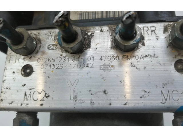 Блок управления АБС Nissan Tiida C11