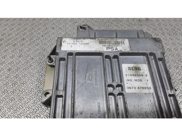 Блок управления двигателя 216493993, 601300140598 Citroen Berlingo