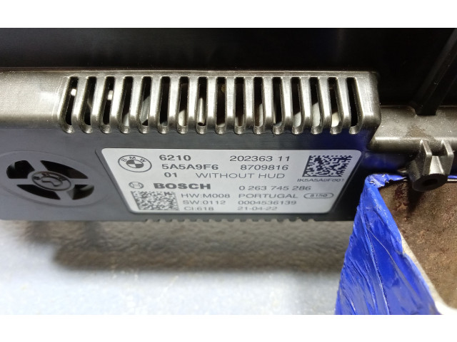 Přístrojová deska  Alpine B3 B4 B5 B6 E90 E91 E92 E93 2022 5A5A9F6, 5A5A9F6  