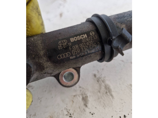 Топливная рампа 059130089D, 003672L3   Audi A6 S6 C6 4F   для двигателя BMK