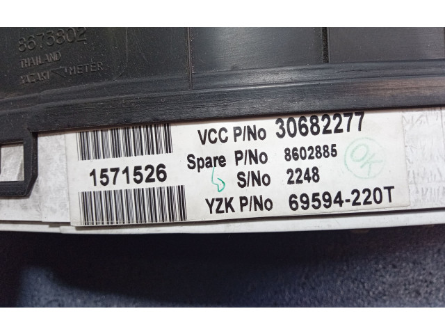 Панель приборов 30682277, 30682277 Volvo S80