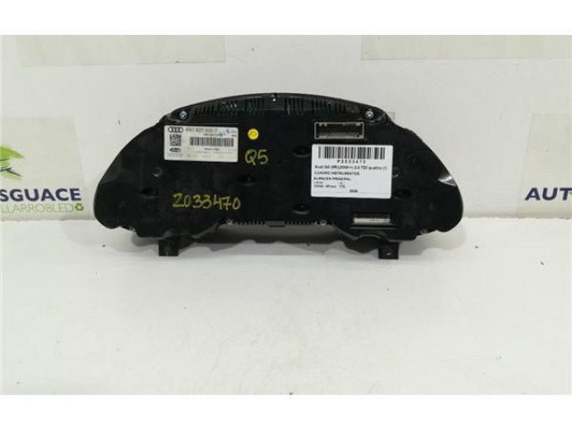 Панель приборов 8R0920930D, 503002381401 Audi Q5 SQ5