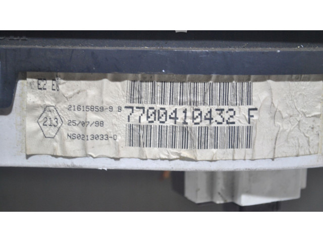 Панель приборов 7700410432F   Renault Clio I       