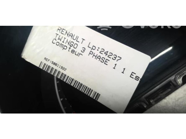Панель приборов 248219135R Renault Twingo III