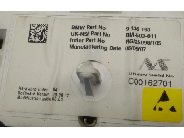 Дисплей 9136193, 9136193 Mini One - Cooper Clubman R55