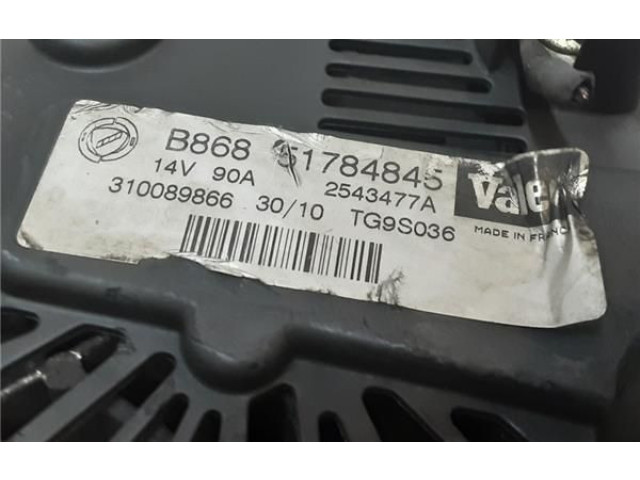 Генератор 51784845, 51784845   Fiat Punto (199)      
