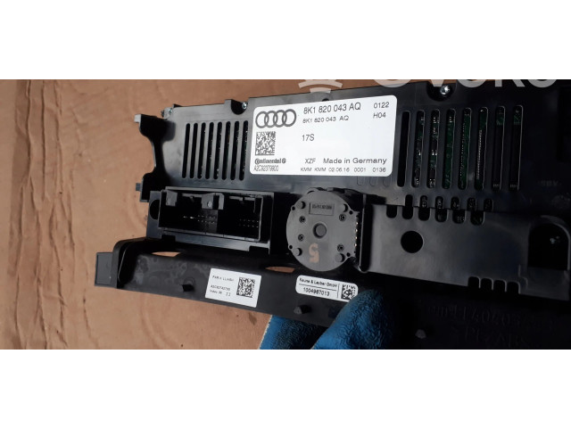 Блок управления климат-контролем 8R1820043AQ Audi Q5 SQ5