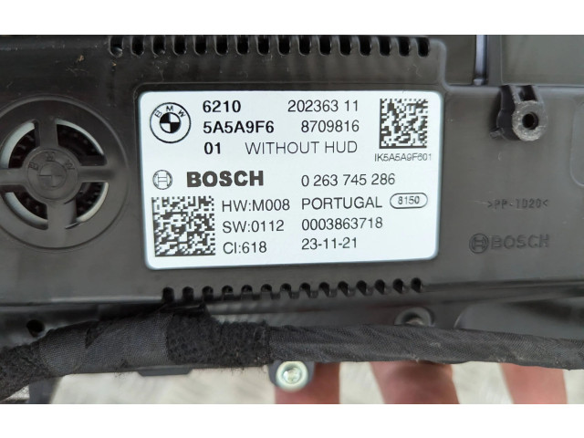 Панель приборов 5A5A9F6, 0263745286 BMW 1 F40