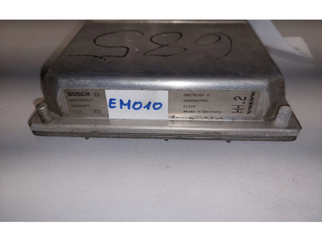 Блок управления двигателя 08670169A, 08670169   Volvo S80